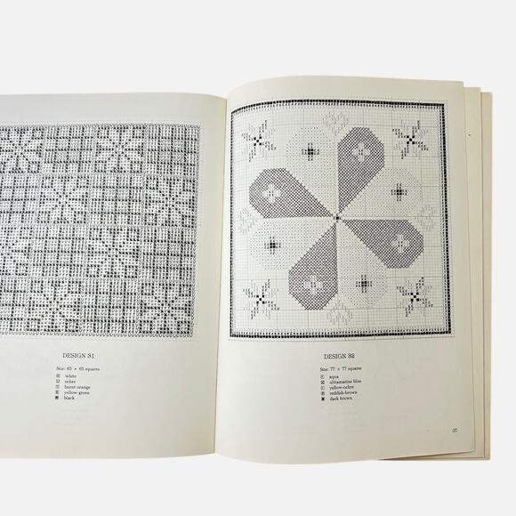 Swedish Tvistsom Embroidery Techniques Pamela Miller Ness 46 Designs 1981 Vtg - Picture 9 of 10